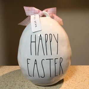 Rae Dunn Happy Easter Egg Home Seasonal Decor